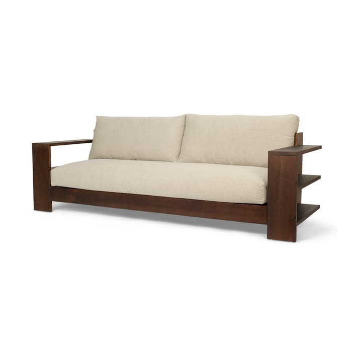 Sofa Edre classic linen, Dark Stained-Natural ferm LIVING