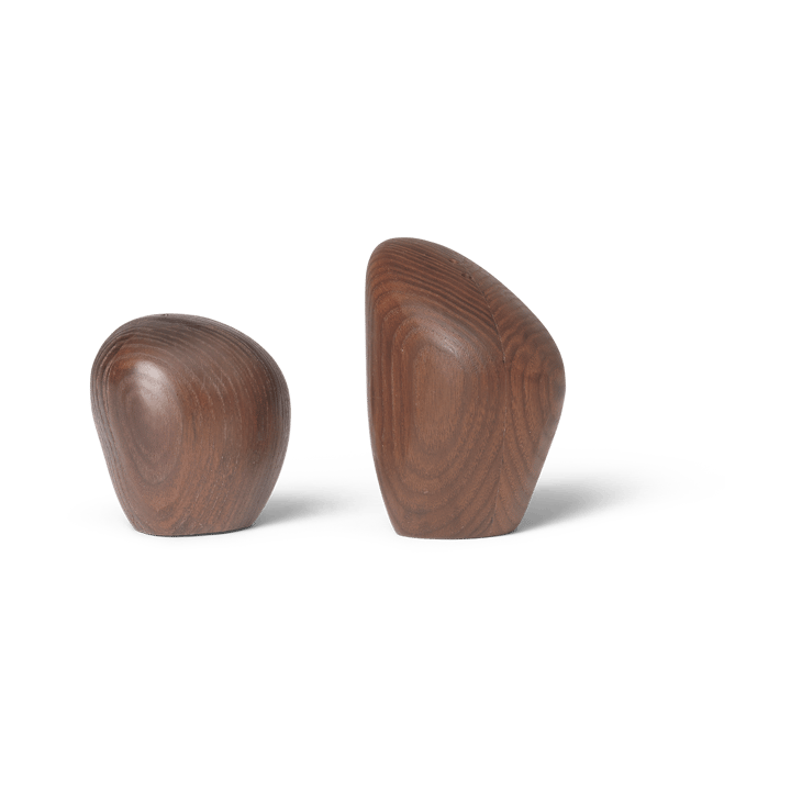 Solniczka i pieprzniczka Cairn - Dark brown - Ferm LIVING