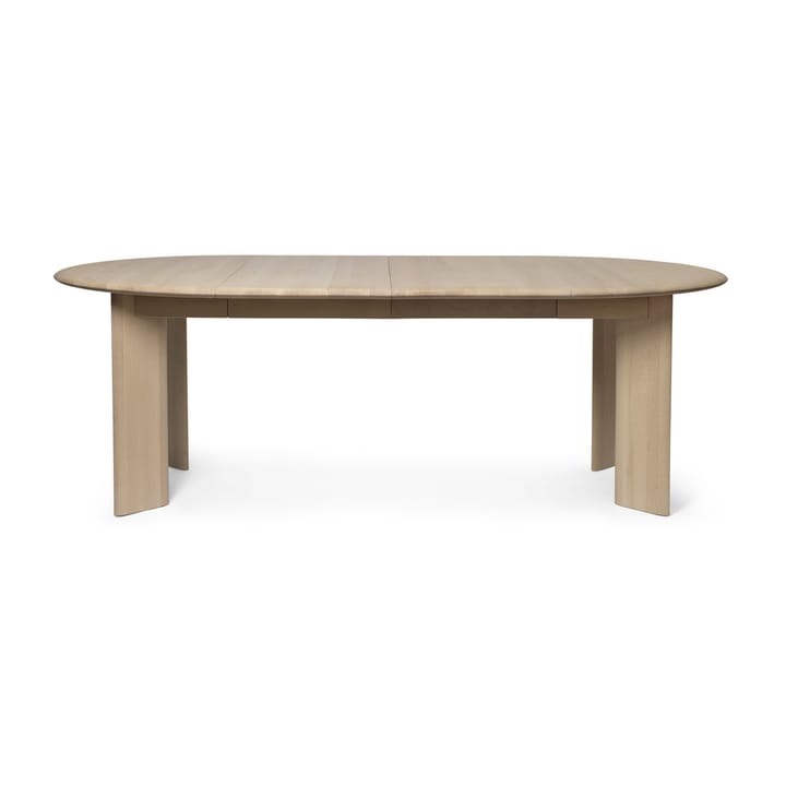 Stół do jadalni Bevel Extendable z 2 wkładami - White Oiled Beech - Ferm LIVING