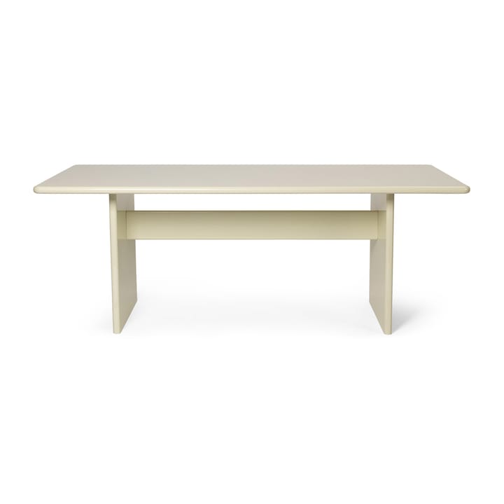 Stół do jadalni Rink small 200x90x74 cm - Eggshell - Ferm LIVING