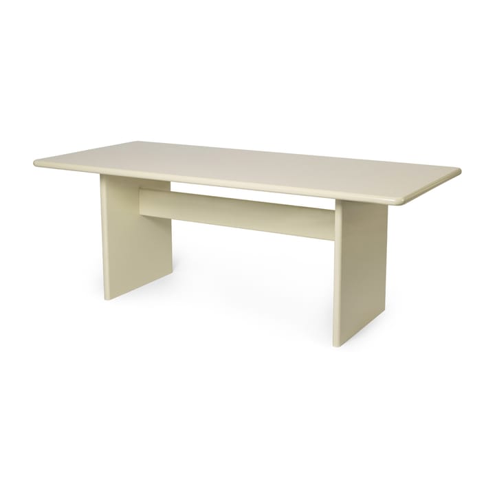 Stół do jadalni Rink small 200x90x74 cm, Eggshell ferm LIVING