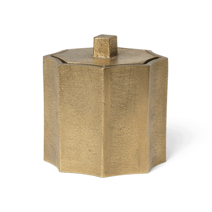 Świeca zapachowa Otte 23 h - Brass finish - ferm LIVING