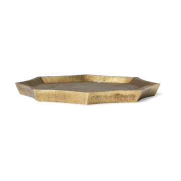 Taca dekoracyjna Otte 9,5x9,5 cm - Brass finish - ferm LIVING