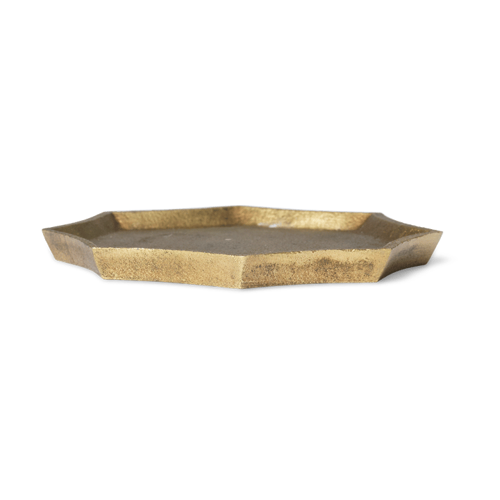 Taca dekoracyjna Otte 9,5x9,5 cm, Brass finish ferm LIVING