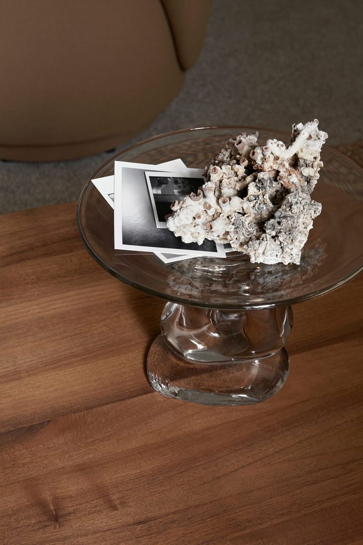 Talerz Damo glass centerpiece , Clear ferm LIVING