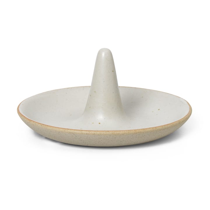 Uchwyt na pierścionki Ring Cone - Off-white speckle - Ferm Living