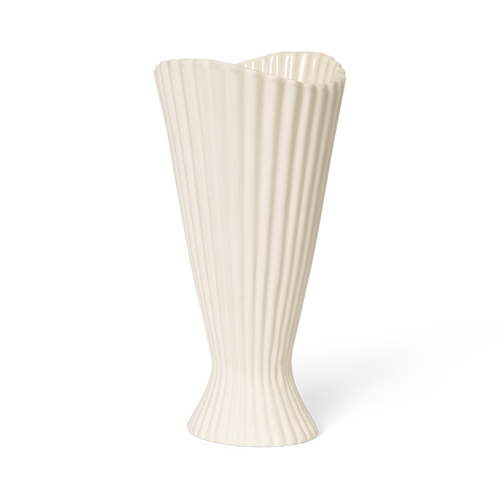 Wazon Fountain 23 cm - Off white - ferm LIVING