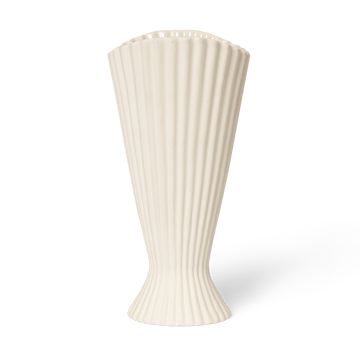 Wazon Fountain 23 cm - Off white - ferm LIVING