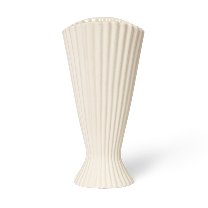 Wazon Fountain 23 cm - Off white - ferm LIVING