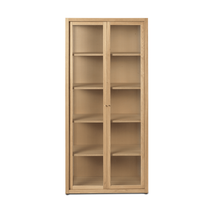 Witryna Reed 70x155 cm - Natural oak - ferm LIVING