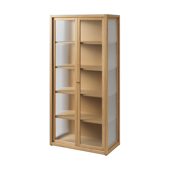 Witryna Reed 70x155 cm - Natural oak - ferm LIVING