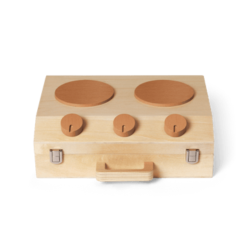 Zestaw do gotowania Toro Suitcase Kitchen dla dzieci - Natural - ferm LIVING