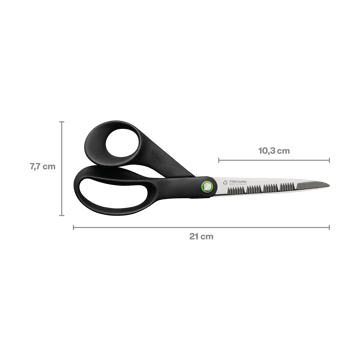 Nożyczki kuchenne Functional Form 21 cm - Czarne - Fiskars