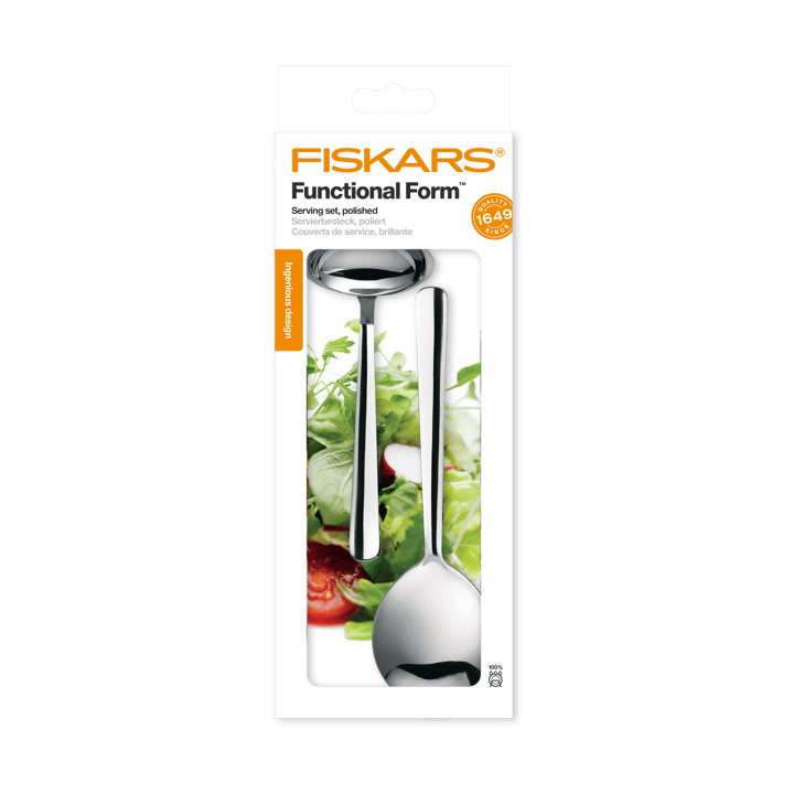 Sztućce do serwowania Functional Form 2 szt - Blank - Fiskars