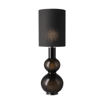 Lampa stołowa Augusta czarna podstawa - Lino Negro L - Flavia Lamps