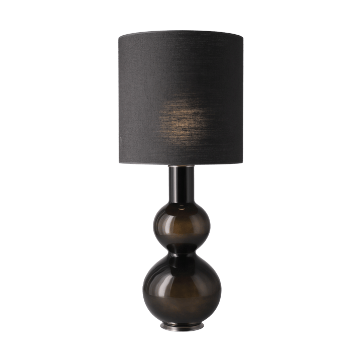 Lampa stołowa Augusta czarna podstawa - Lino Negro M - Flavia Lamps