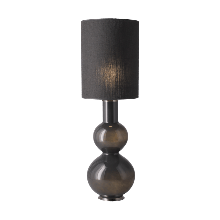 Lampa stołowa Augusta szara podstawa - Lino Negro L - Flavia Lamps