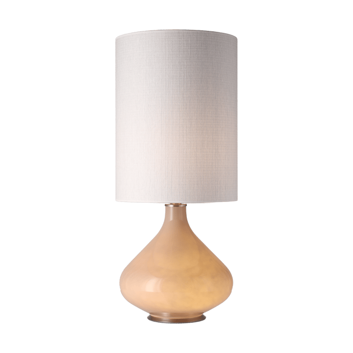 Lampa stołowa Flavia, beżowa podstawa - Babel Beige L - Flavia Lamps