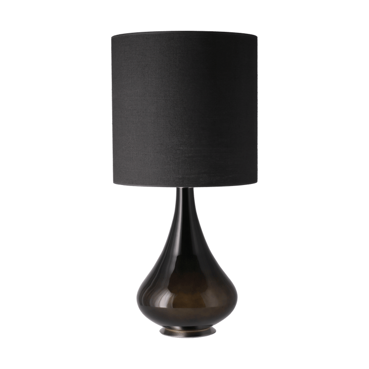 Lampa stołowa Renata, czarna podstawa - Lino Negro M - Flavia Lamps