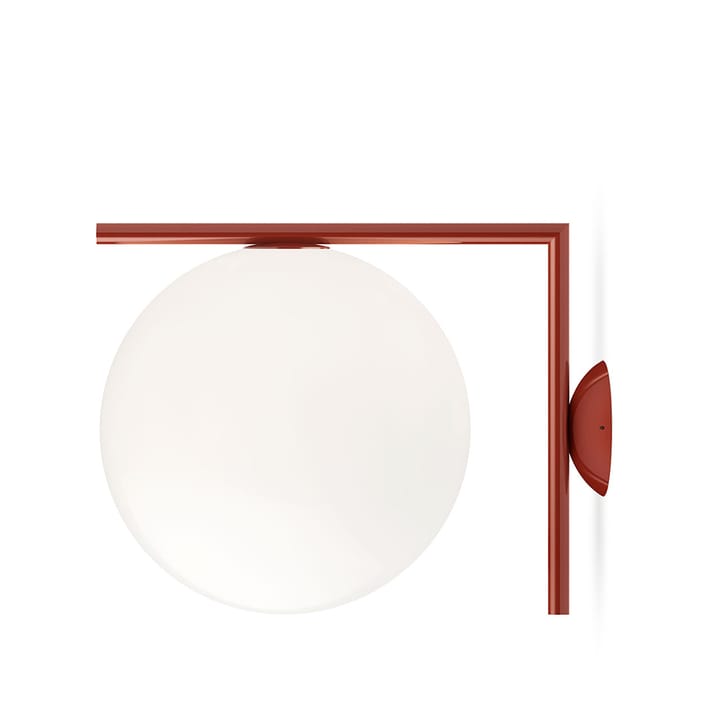 kinkiet IC lights C/W2 - Burgundy, opal - Flos