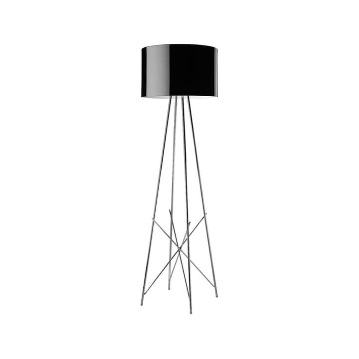 Lampa podłogowa Ray F2 - Czarny/chrom - Flos