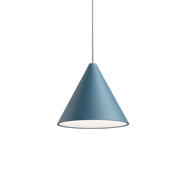 Lampa sufitowa String Light Cone - Niebieski, kabel 12 m - Flos