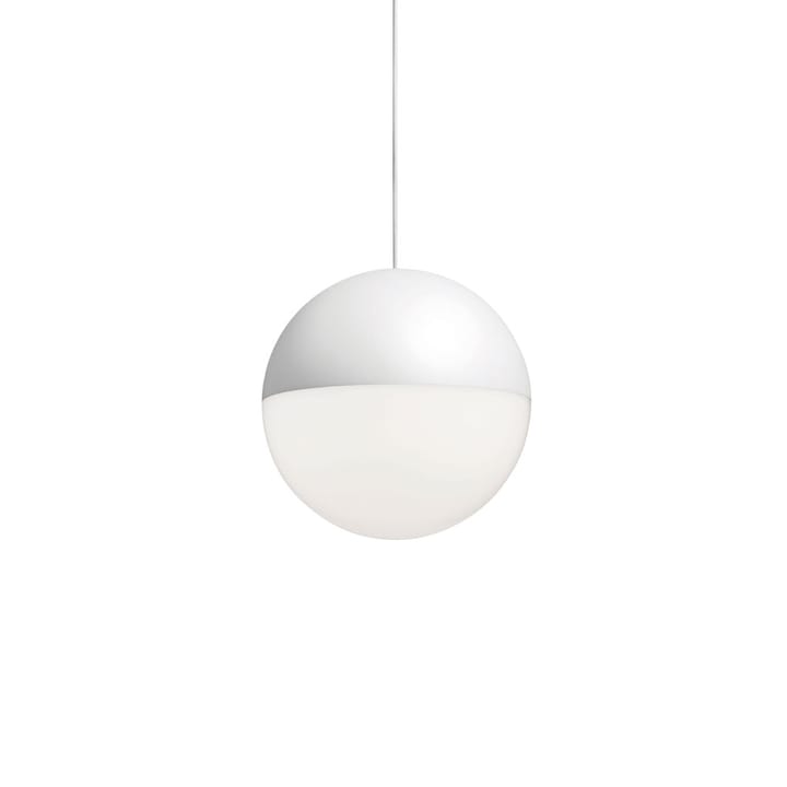 Lampa sufitowa String Light Sphere - Biały, kabel 12 m - Flos