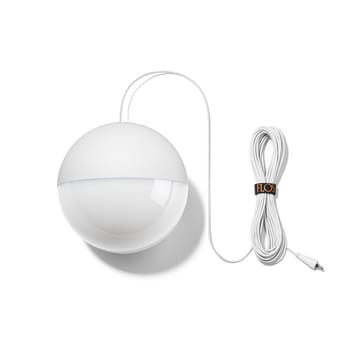 Lampa sufitowa String Light Sphere - Biały, kabel 22 m  - Flos