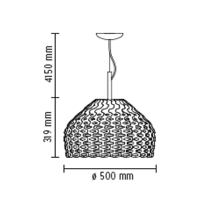 Lampa sufitowa Tatou S2 - Biały - Flos