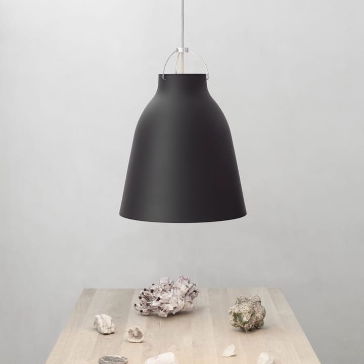 Caravaggio P3 lampa wisząca matowa, Black Fritz Hansen