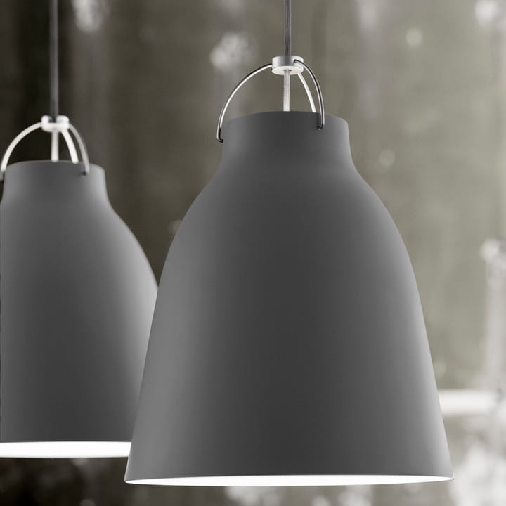 Caravaggio P3 lampa wisząca matowa, Grey45 Fritz Hansen