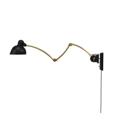 Lampa ścienna Kaiser Idell 6559-W - Matt black-brass - Fritz Hansen