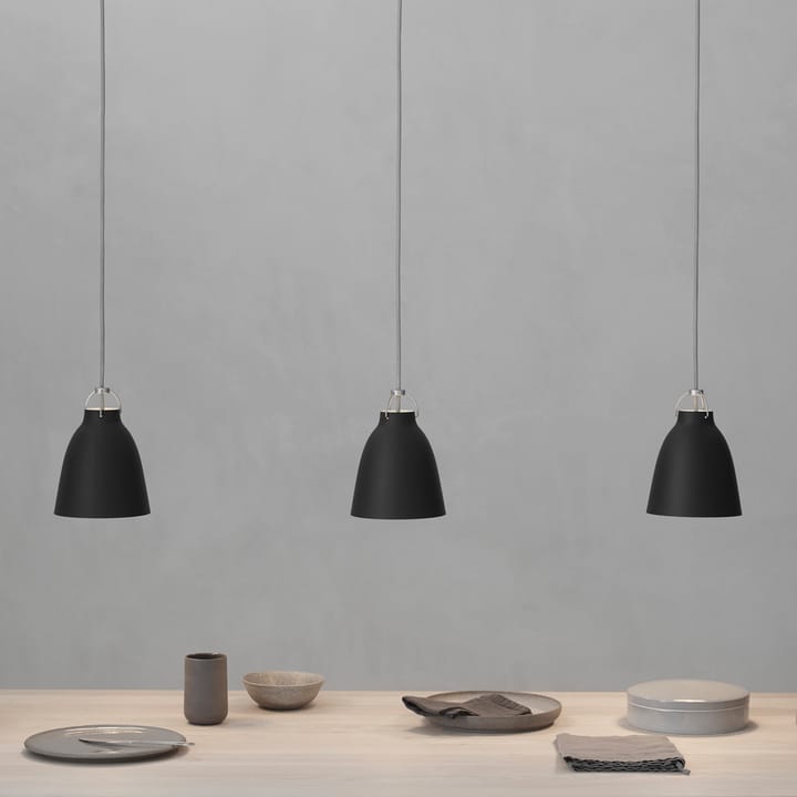 Lampa wisząca Caravaggio P1 matowy, Black Fritz Hansen