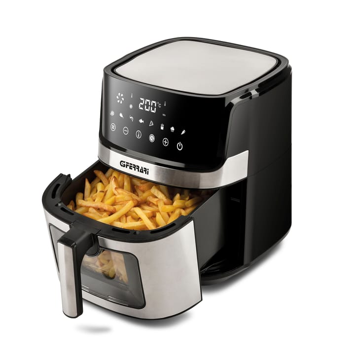 Friggisano Visual Air Fryer 6,5 l - Srebrno-czarny - G3 Ferrari