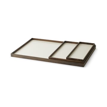 Taca średnia Frame 23,2x34 cm - Dąb wędzony-beige - Gejst