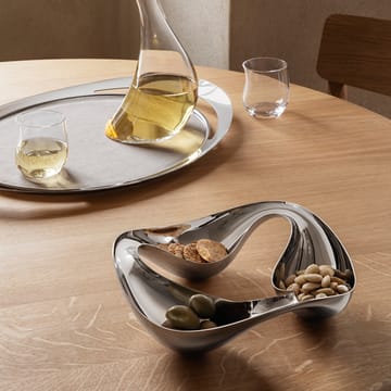 Taca do serwowania Cobra - Stal nierdzewna - Georg Jensen