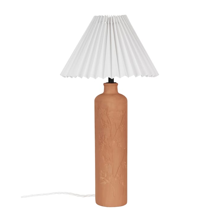 Lampa stołowa Flora 46 cm - Terakota - Globen Lighting