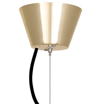 Lampa wisząca Ombrello Ø60 cm szkło białe - Mosiądz - Globen Lighting