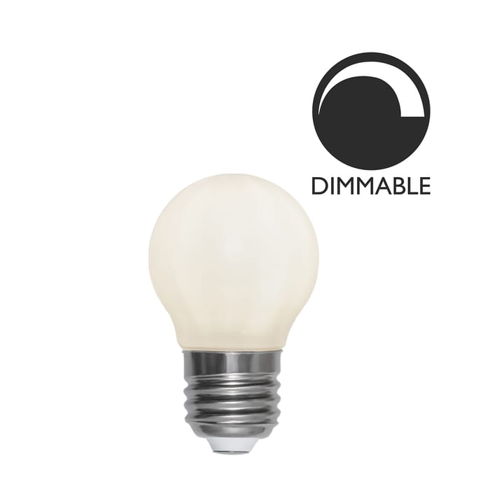 Żarówka E27 LED filament kula opal 45 mm, 5W Globen Lighting