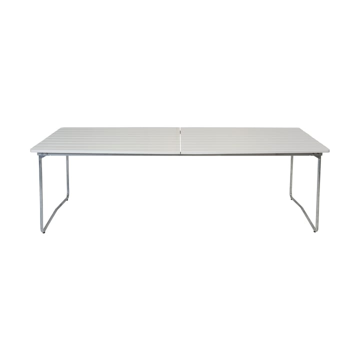 Stół do jadalni Table B31 230 cm - Biały lakierowany dąb - ocynkowane nogi - Grythyttan Stålmöbler
