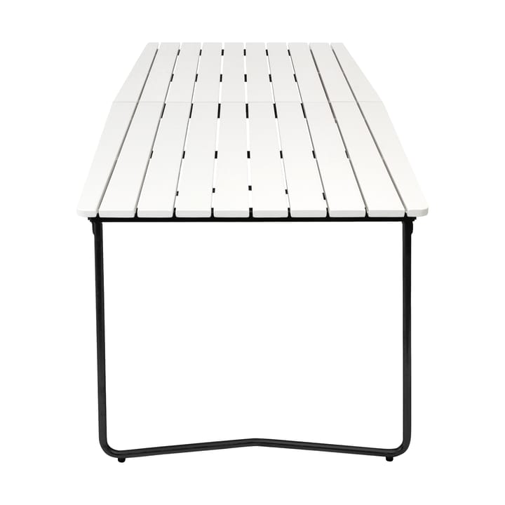 Stół do jadalni Table B31 230 cm, Dąb lakierowany na biało-czarny Grythyttan Stålmöbler