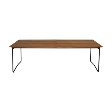 Stół do jadalni Table B31 230 cm - Drewno tekowe nieobrobione-czarny - Grythyttan Stålmöbler