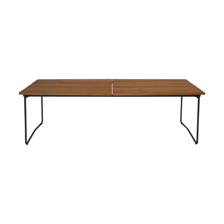 Stół do jadalni Table B31 230 cm, Drewno tekowe nieobrobione-czarny Grythyttan Stålmöbler