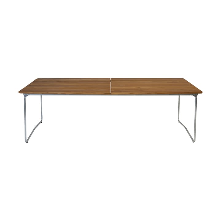 Stół do jadalni Table B31 230 cm - Drewno tekowe nieobrobione - ocynkowane - Grythyttan Stålmöbler