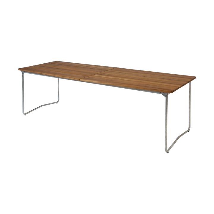 Stół do jadalni Table B31 230 cm, Drewno tekowe nieobrobione - ocynkowane Grythyttan Stålmöbler