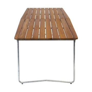 Stół do jadalni Table B31 230 cm - Drewno tekowe nieobrobione - ocynkowane - Grythyttan Stålmöbler