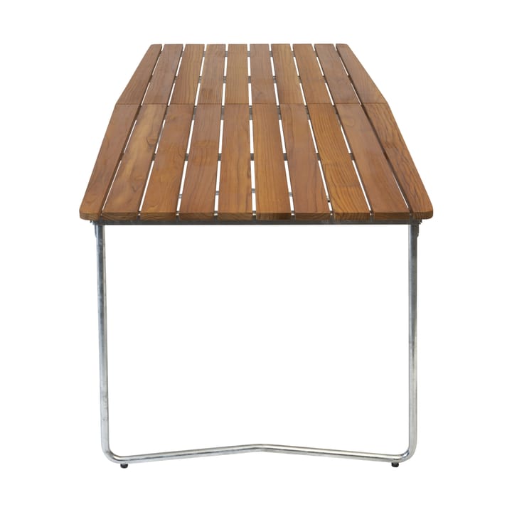 Stół do jadalni Table B31 230 cm, Drewno tekowe nieobrobione - ocynkowane Grythyttan Stålmöbler