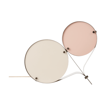 Lampa stołowa Coppia - Ivory & blush - GUBI