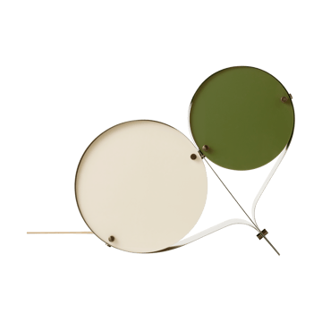 Lampa stołowa Coppia - Ivory & olive - GUBI