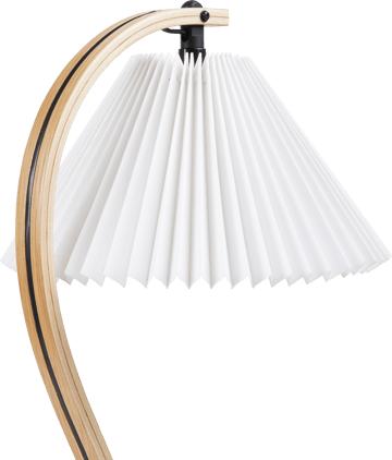 Lampa stołowa Timberline - Oak-birch-white - GUBI